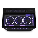 Caja Semitorre ATX NZXT H9 Elite Negro