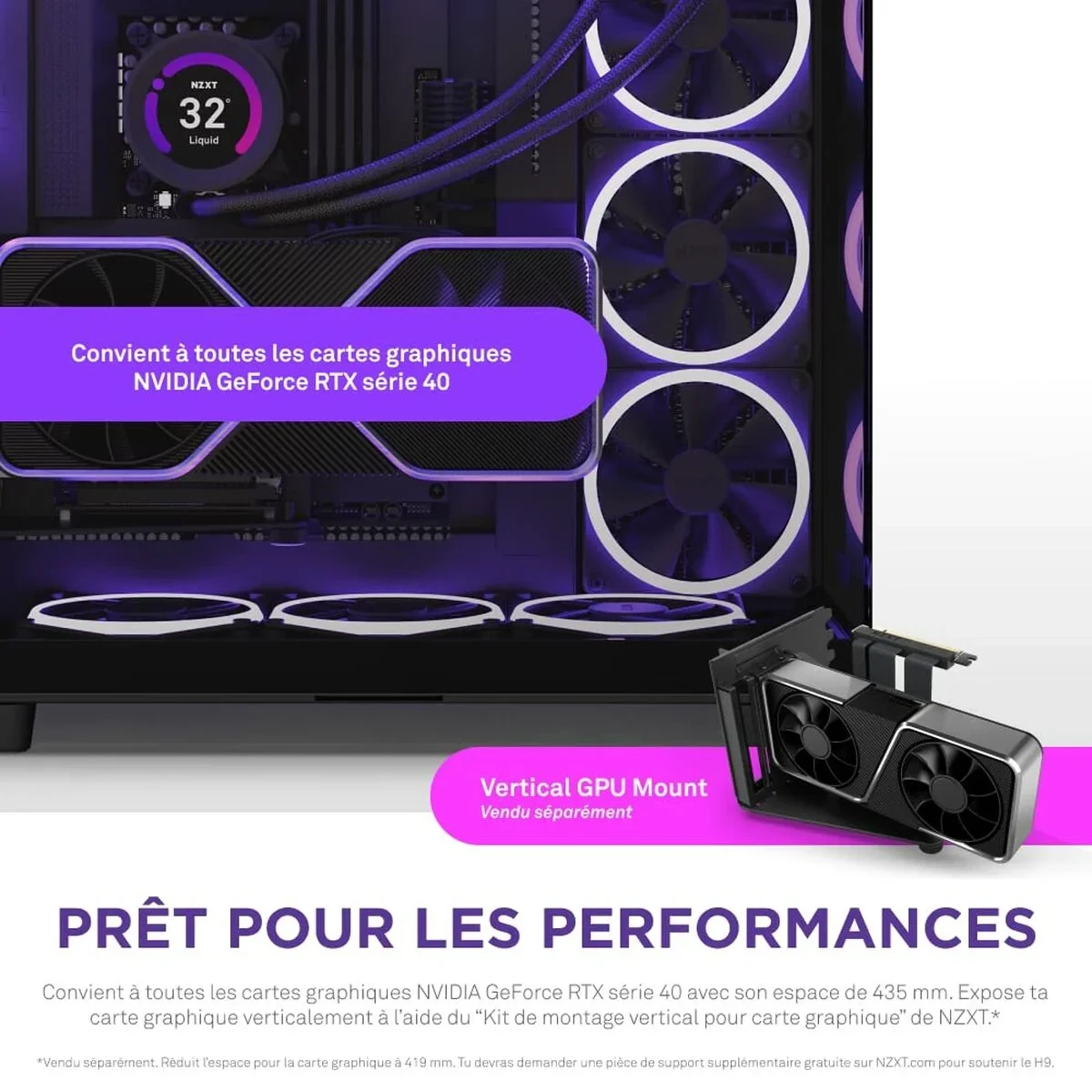 Caja Semitorre ATX NZXT H9 Elite Negro