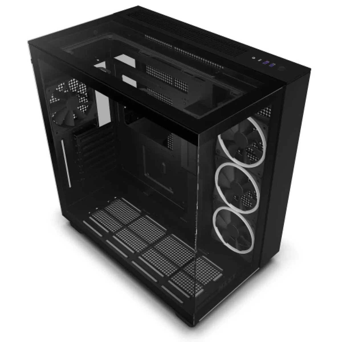 Caja Semitorre ATX NZXT H9 Elite Negro