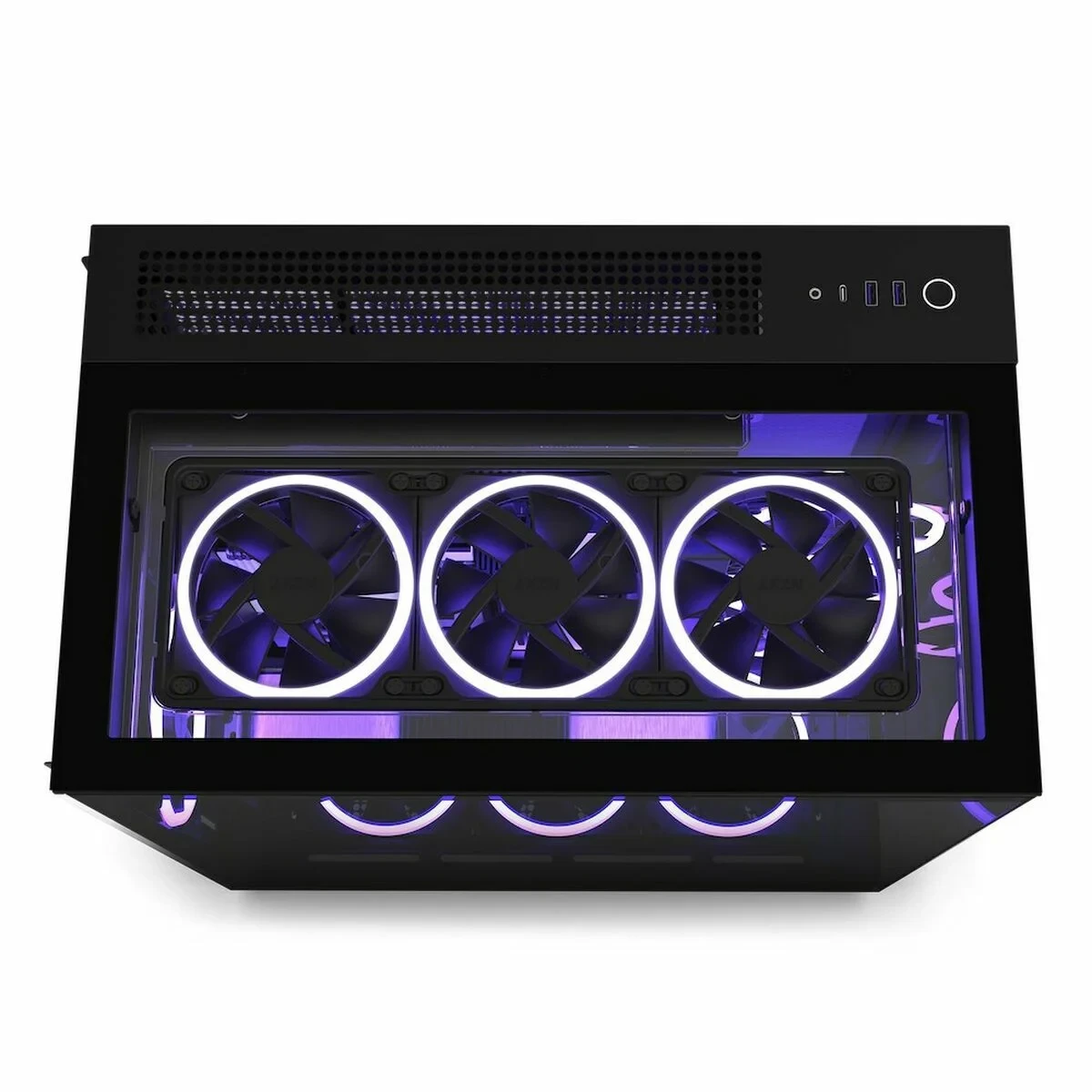 Caja Semitorre ATX NZXT H9 Elite Negro