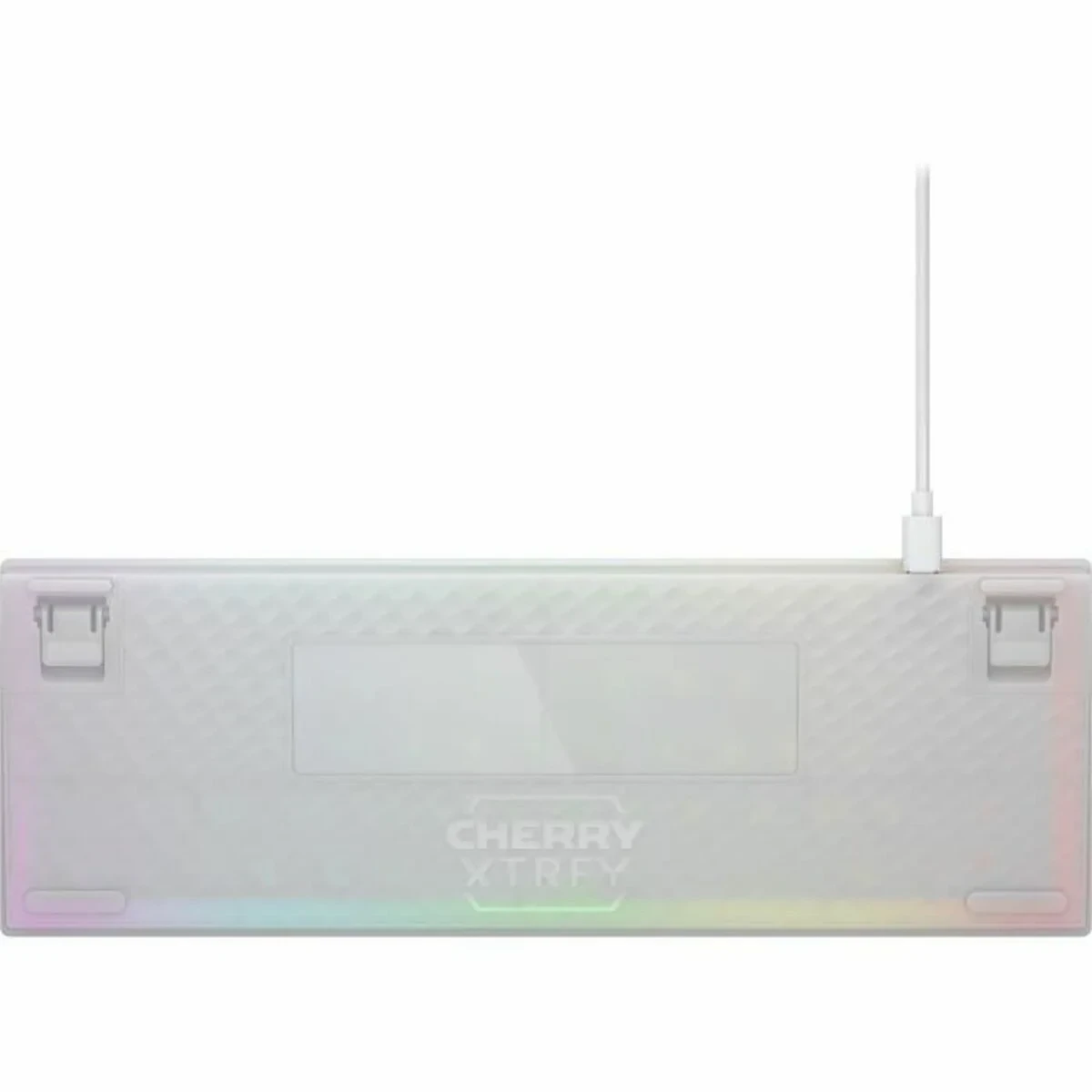 Teclado y Ratón Cherry CXK5V2RGBCPTTPWHTRFR