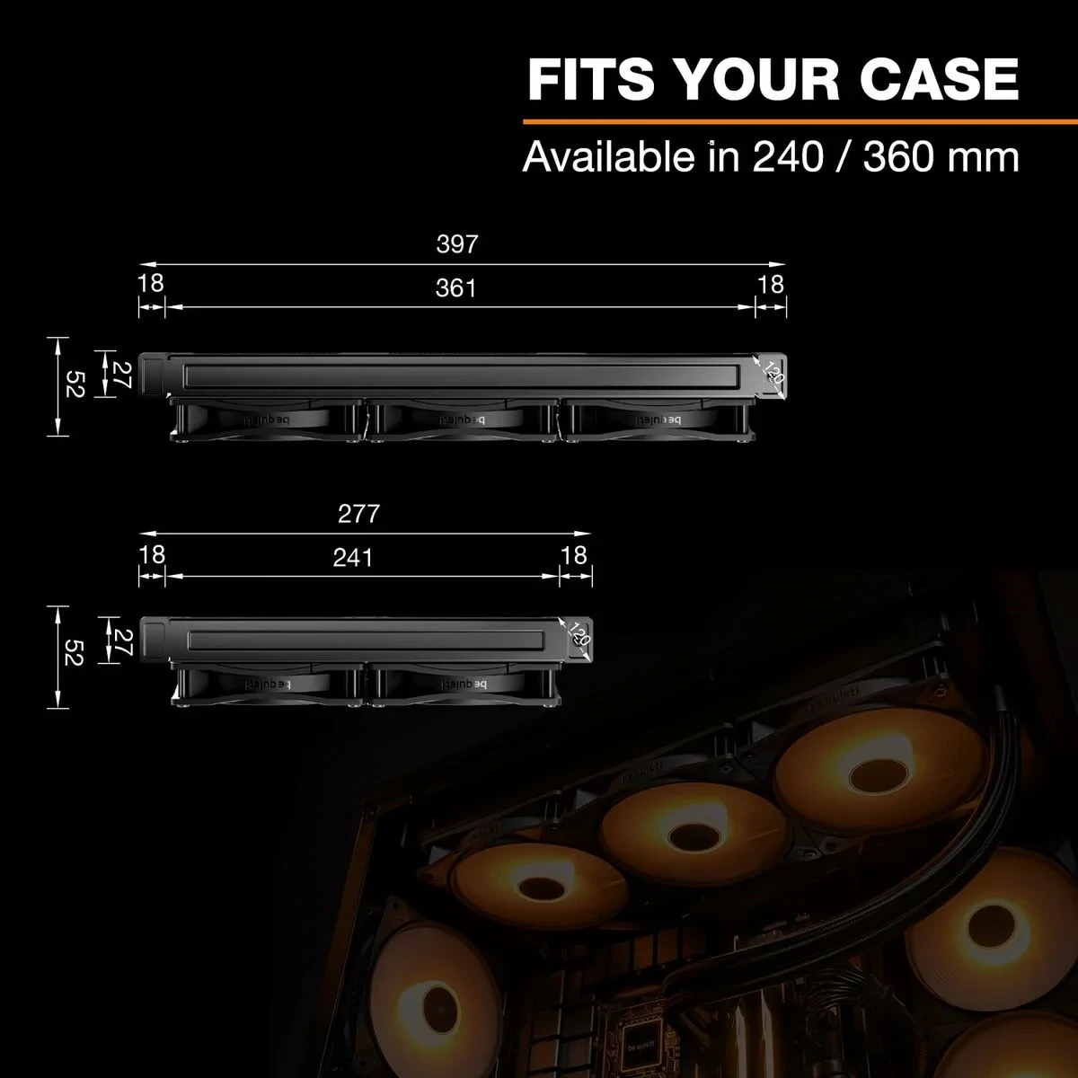 Kit de Refrigeración Líquida Be Quiet!