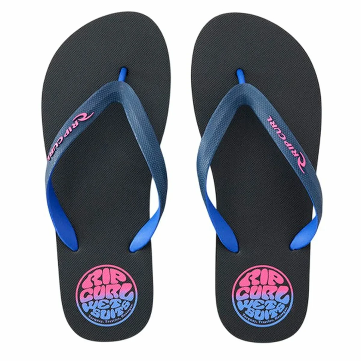 Chanclas para Hombre Rip Curl Wetty Fade Bloom Negro