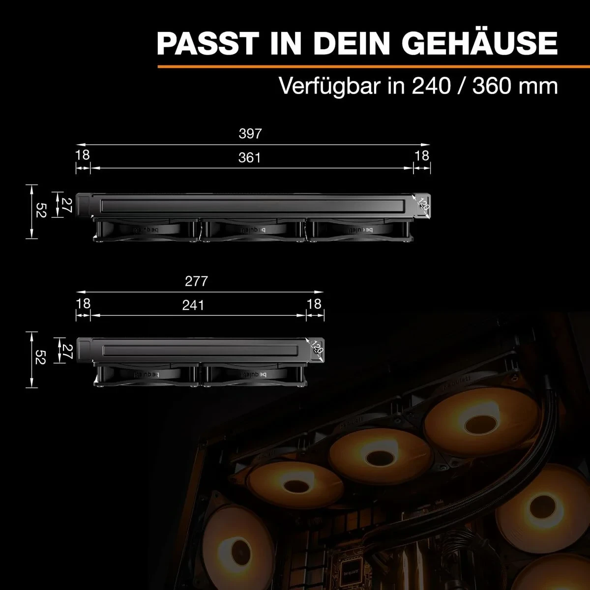 Kit de Refrigeración Líquida Be Quiet!