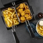 Freidora Princess 01.185000.01.001FREIDORA Gris Plateado 5 L