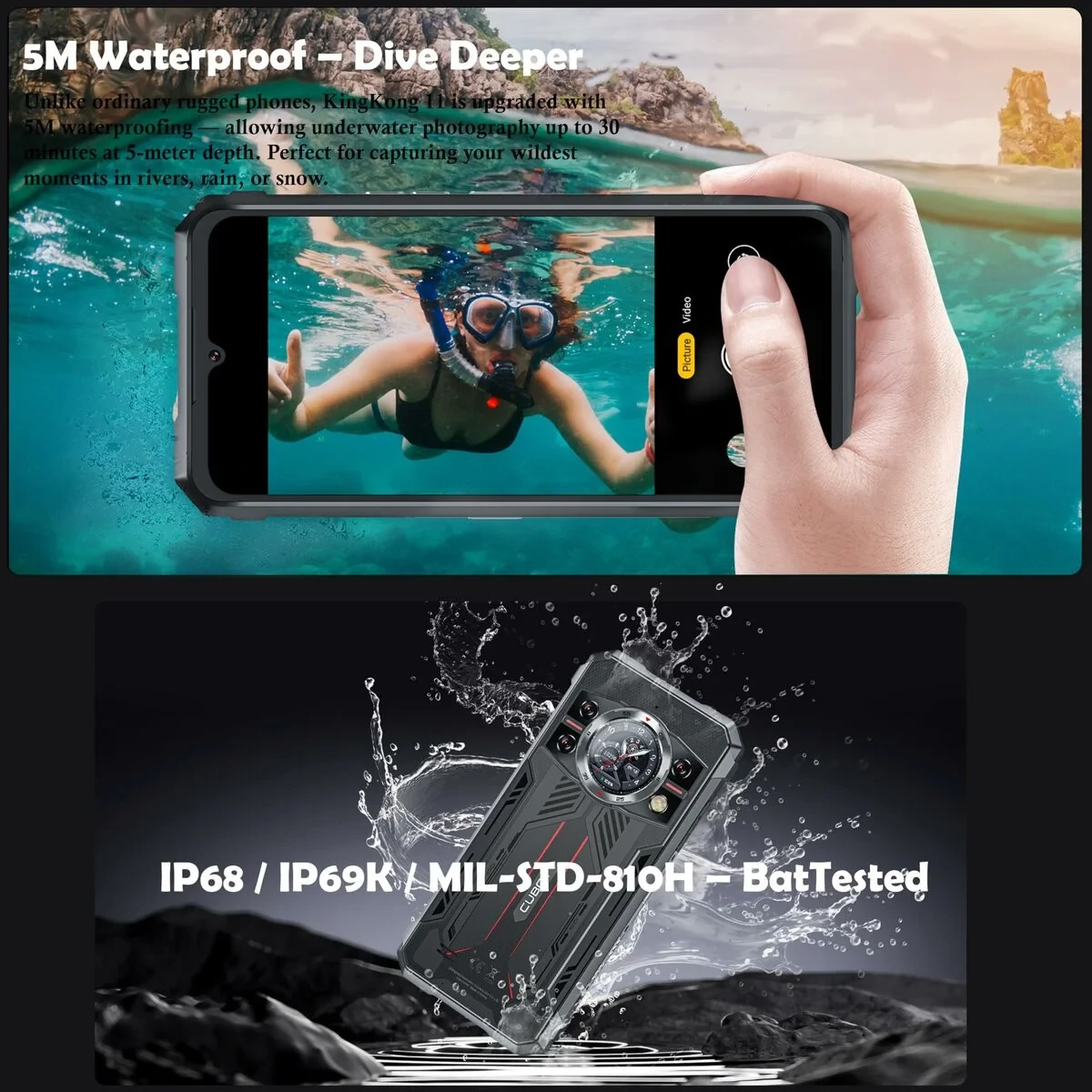 Smartphone Cubot CUBKK11BLK