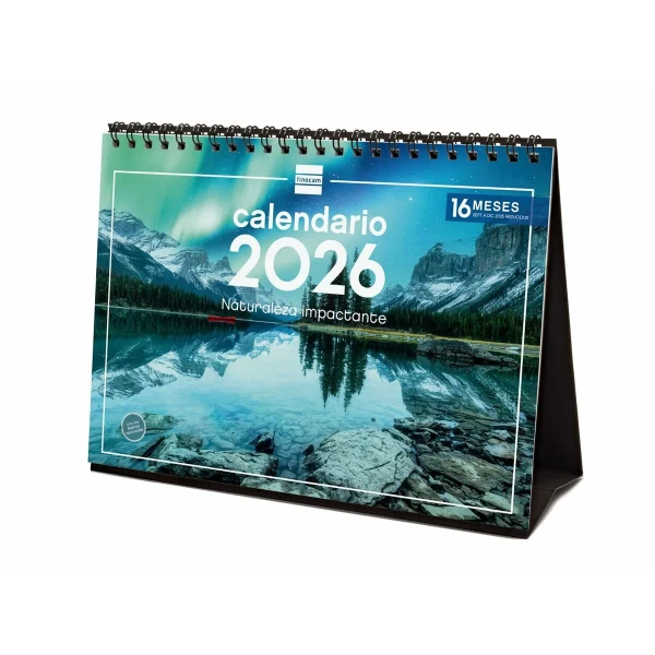 Calendario de Sobremesa Finocam Multicolor Papel 21 x 15 cm
