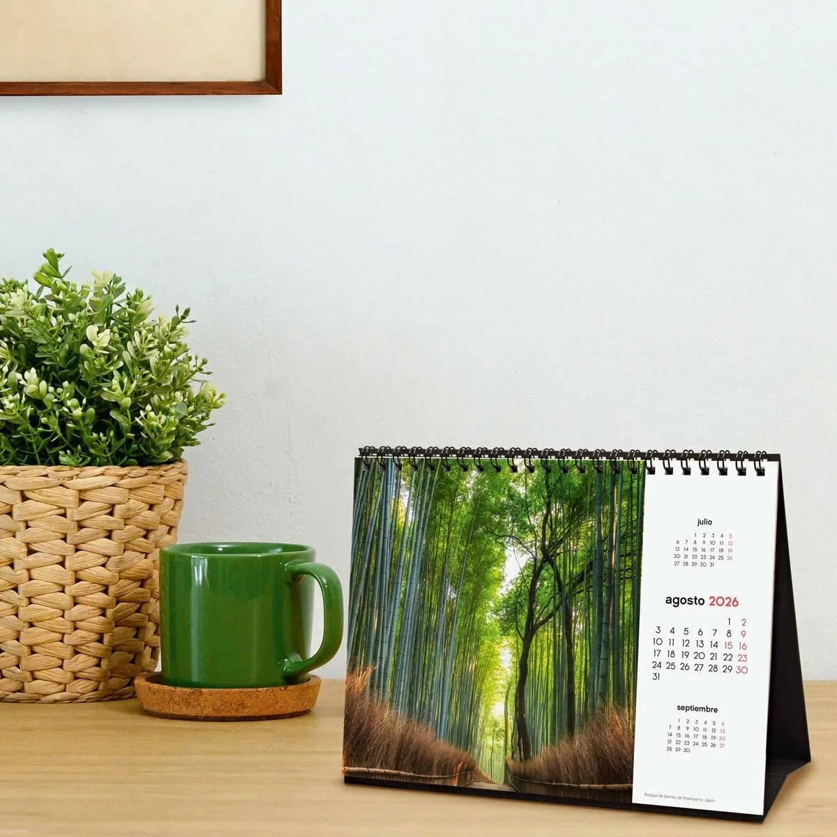 Calendario de Sobremesa Finocam Multicolor Papel 21 x 15 cm