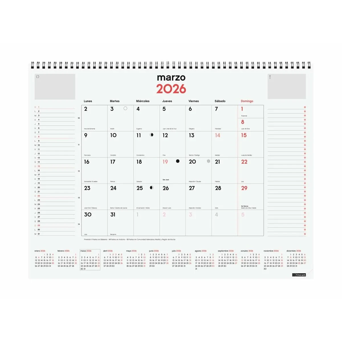 Alfombrilla Finocam Papel 42 x 31 cm