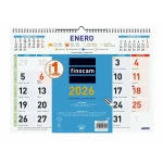 Calendario de pared Finocam Multicolor Papel 43 x 31 cm
