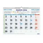 Calendario de pared Finocam Multicolor Papel 43 x 31 cm