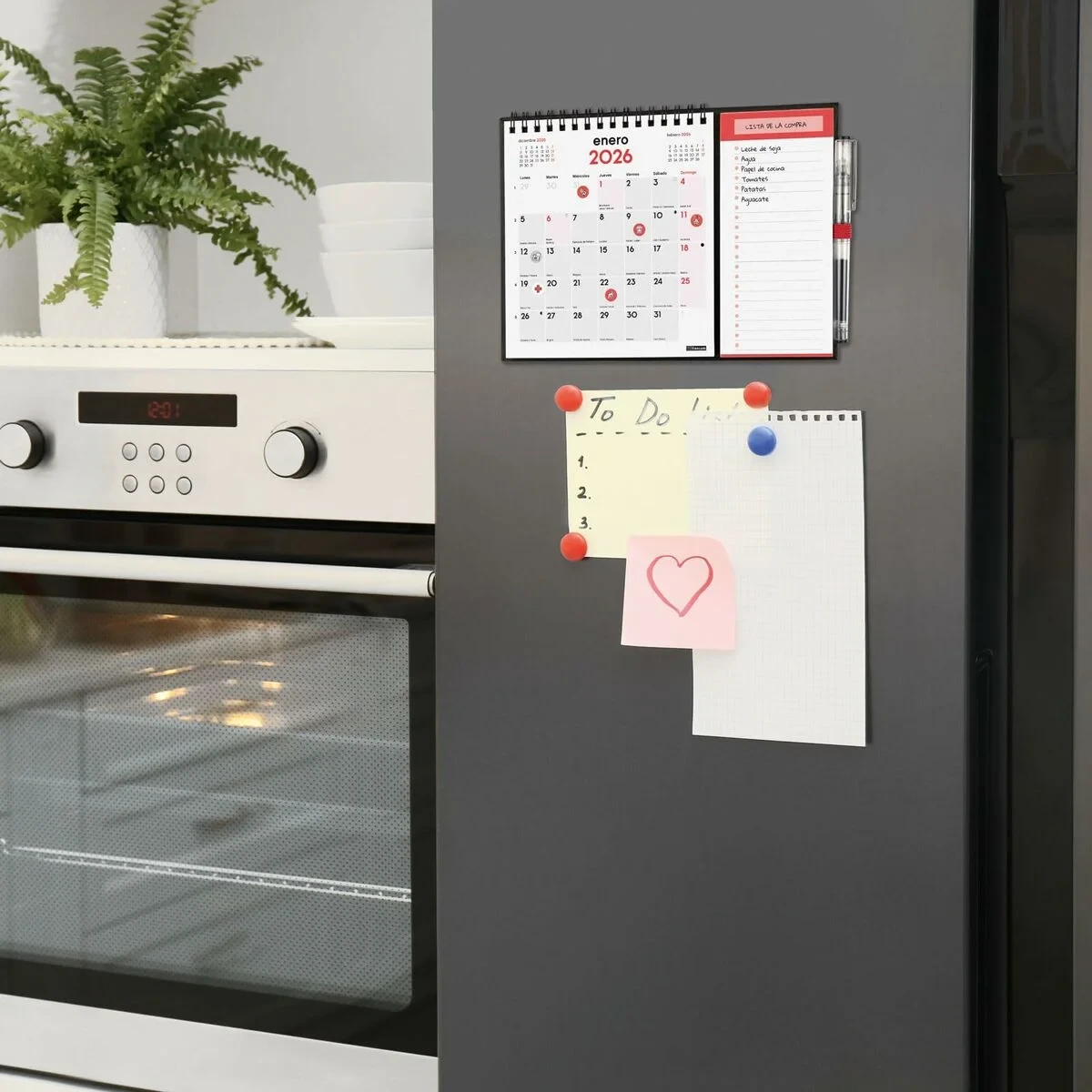 Calendario de pared Finocam Papel 14 x 15 cm