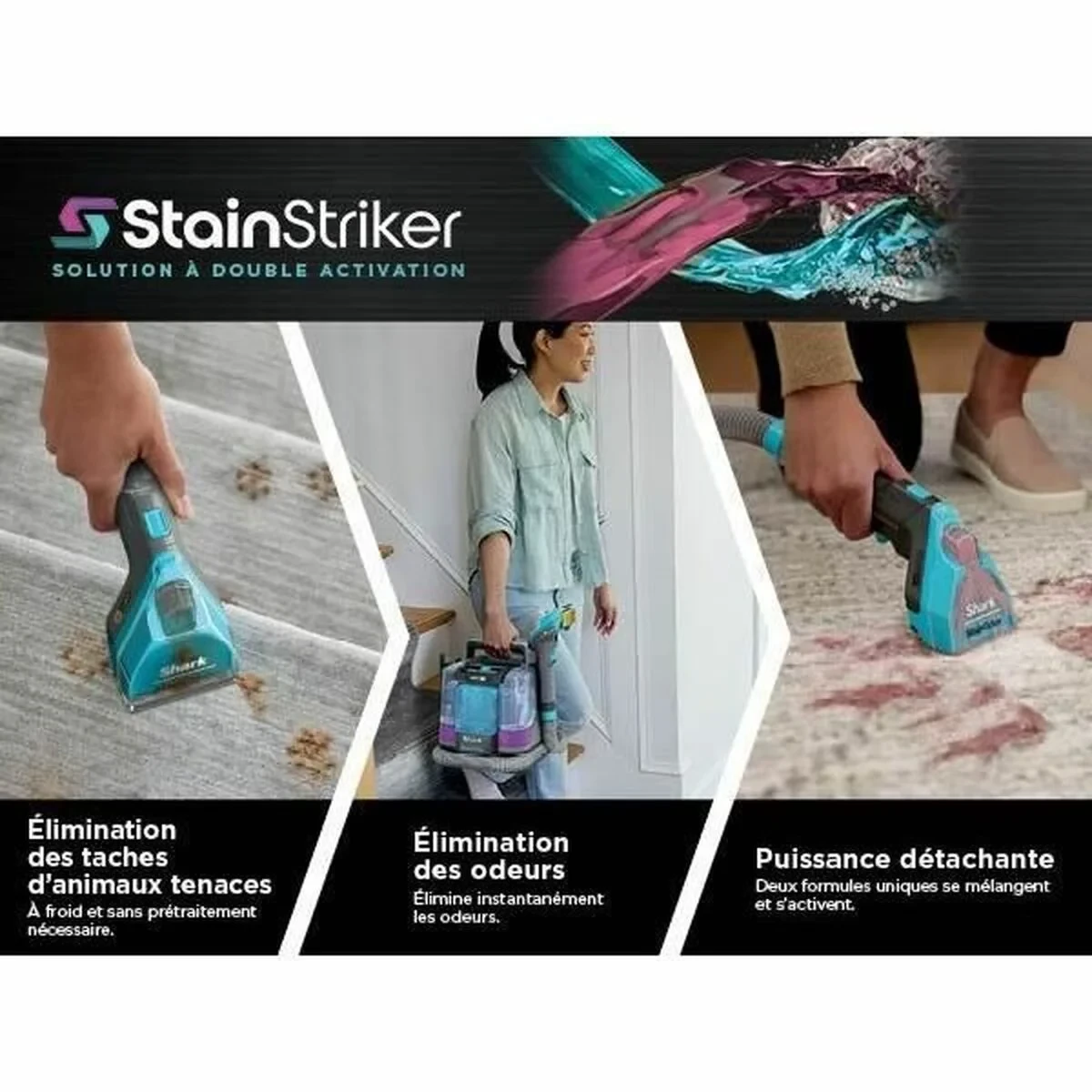 Acondicionador para Mascotas Shark StainStriker 473 ml