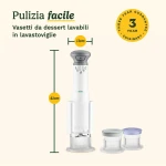 Heladera Cuisinart ICEFD10E Blanco Plástico 1 L 3,3 L 1L