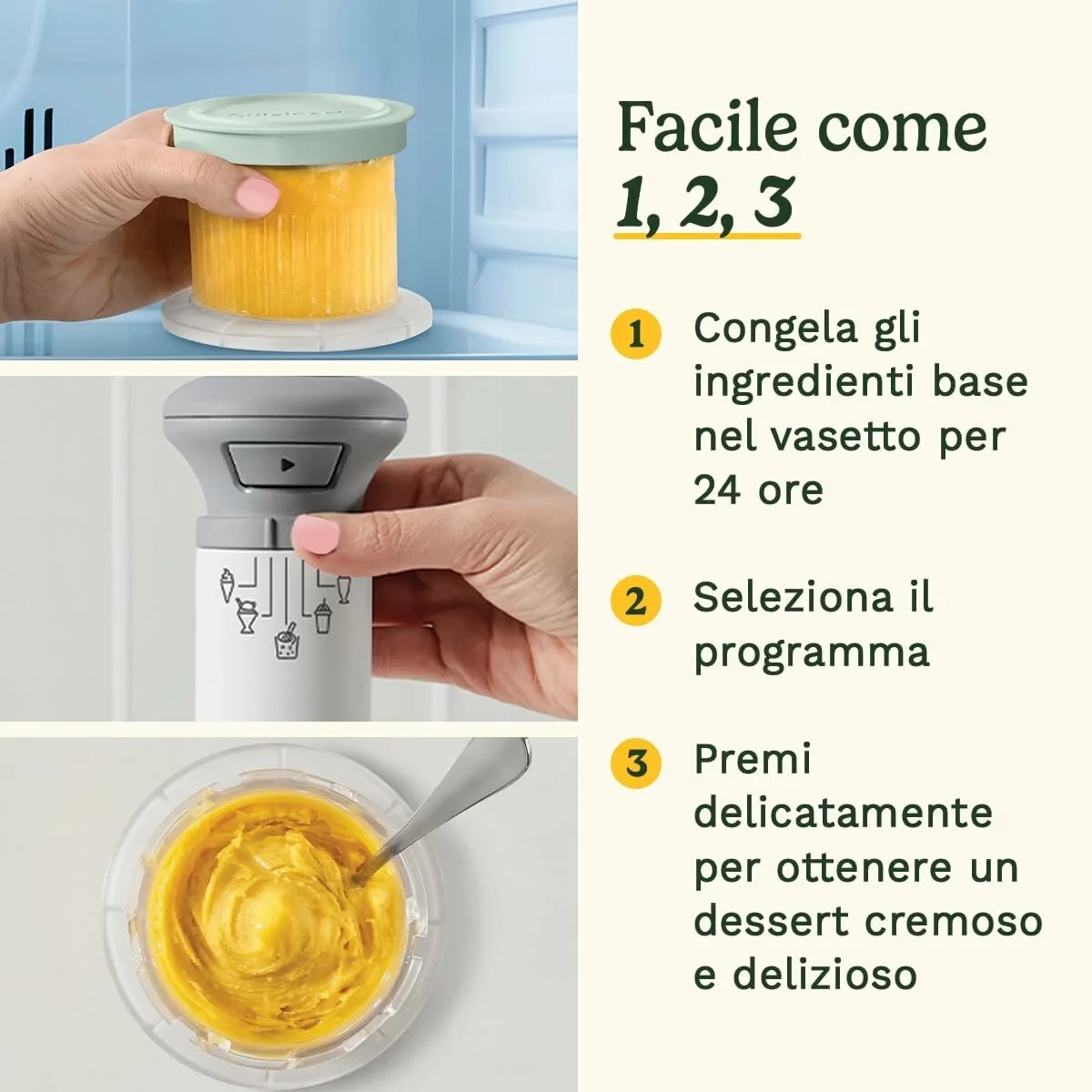 Heladera Cuisinart ICEFD10E Blanco Plástico 1 L 3,3 L 1L