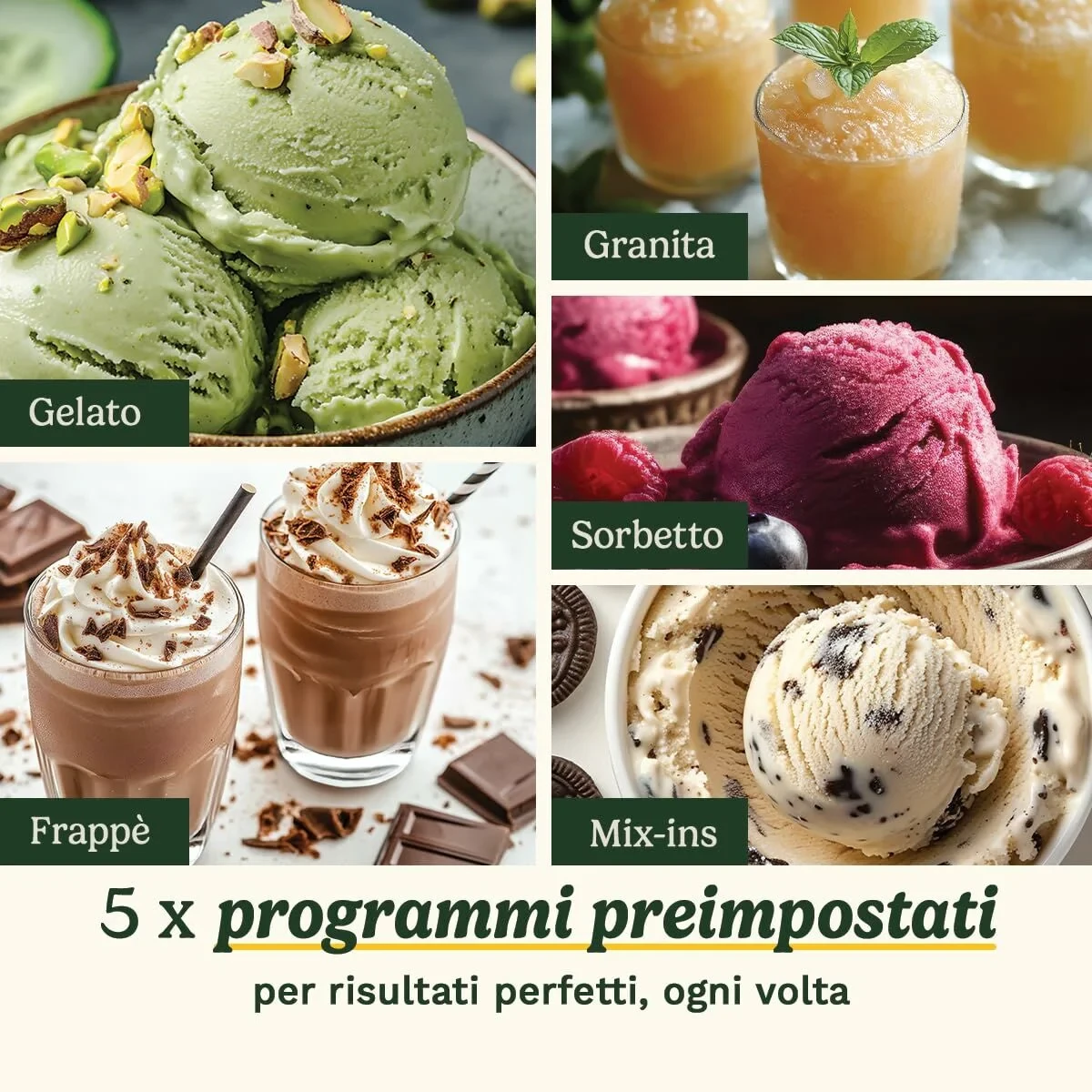 Heladera Cuisinart ICEFD10E Blanco Plástico 1 L 3,3 L 1L