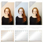 Espejo de Aumento Livoo DOS207 Blanco Espejo