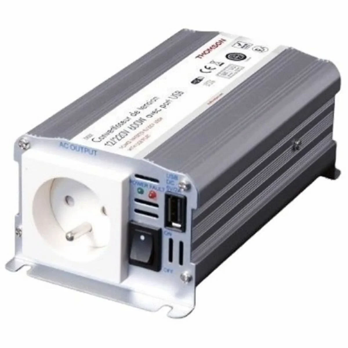 Convertidor de Corriente Thomson 600-1200 W 12 V 220-240 V