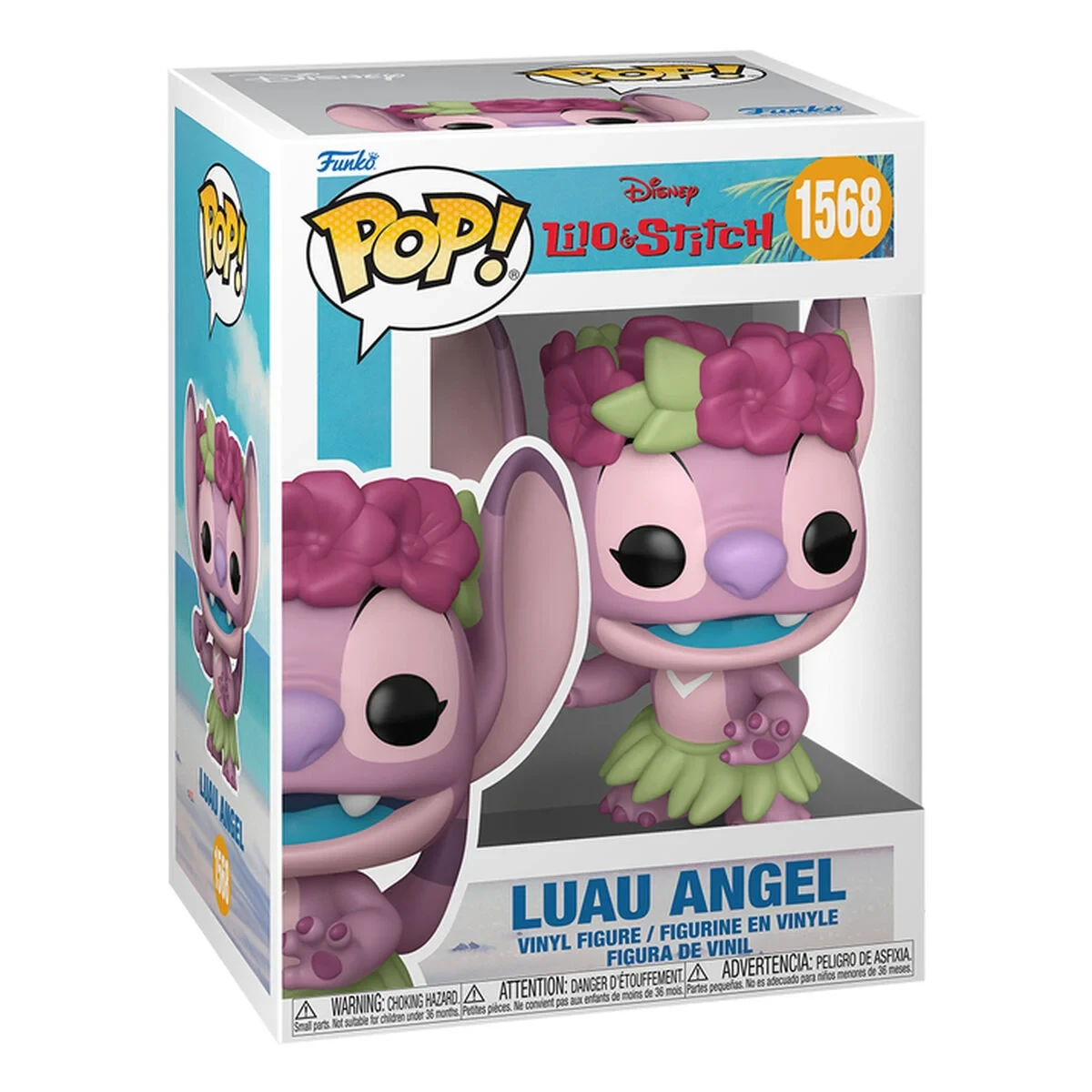 Muñeco Funko Pop! Lilo y Stitch Luau Angel
