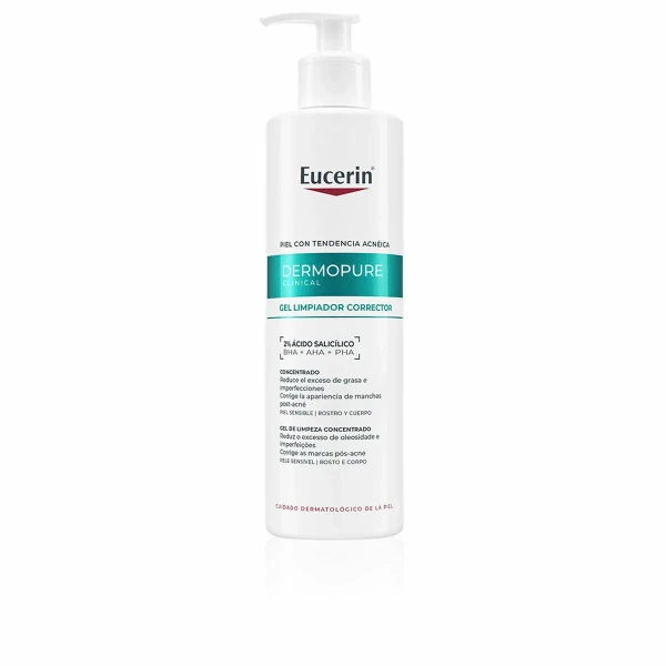 Gel Limpiador Facial Eucerin DERMOPURE 400 ml