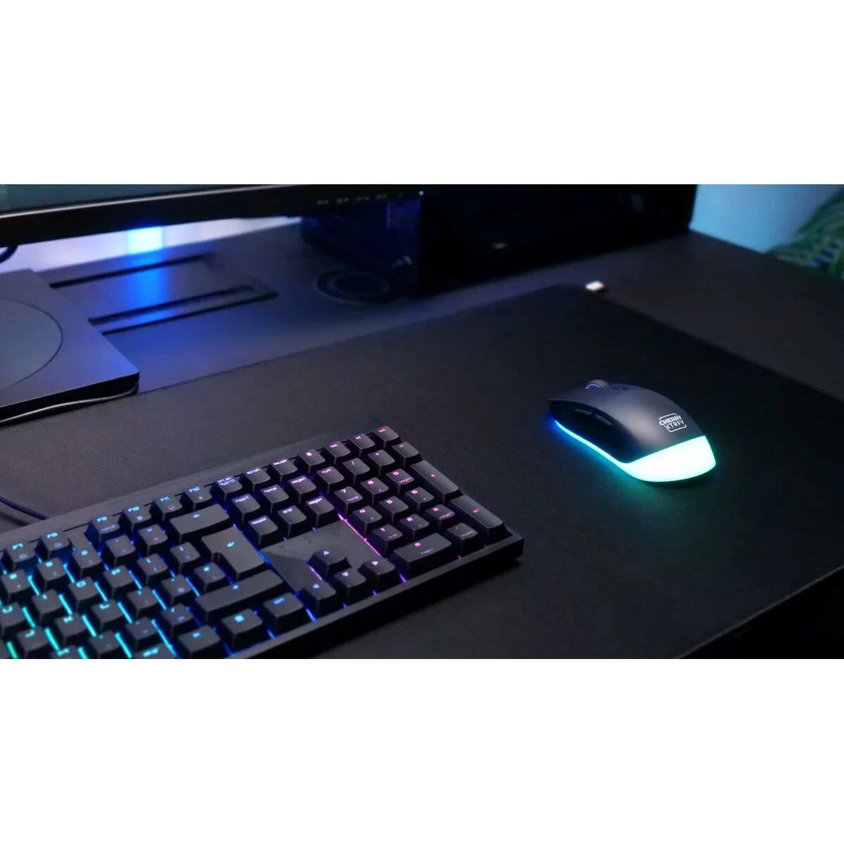 Ratón Cherry Negro 12000 dpi