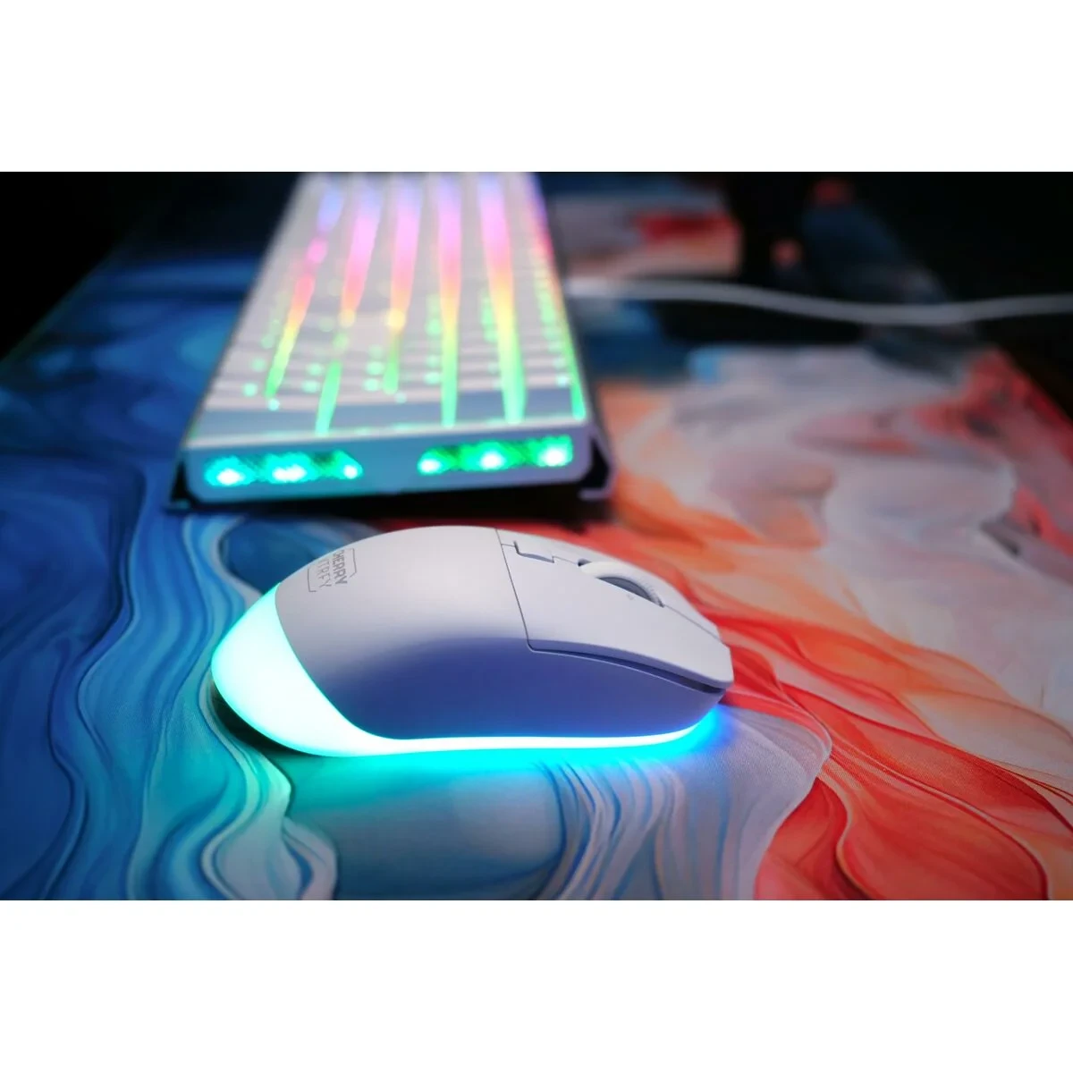 Ratón Cherry Blanco 12000 dpi