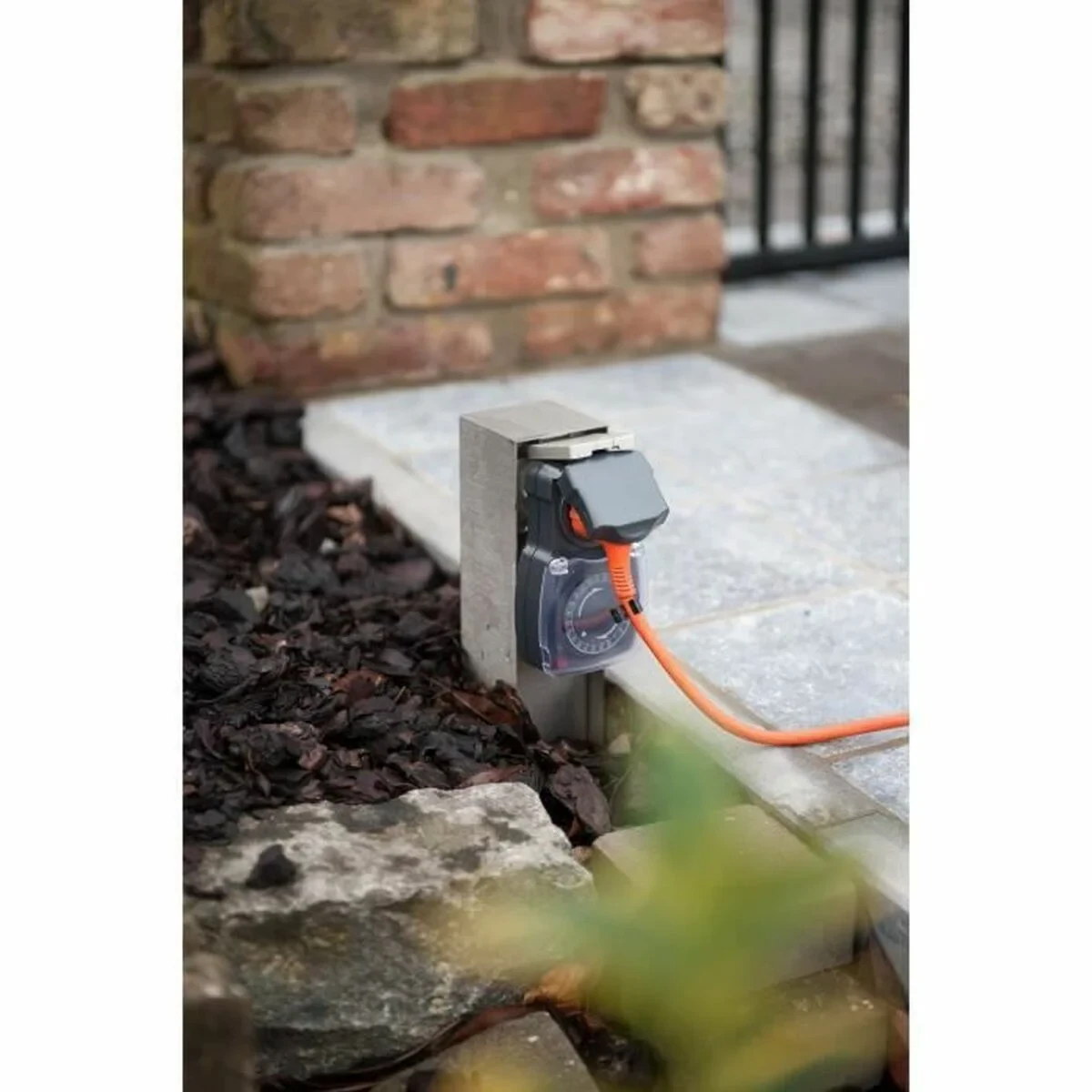 Temporizador Chacon 53008 Con Tapa Analógico Fácil de usar, ligero y manejable Resistente a la humedad 3600 W 230 V 16 A