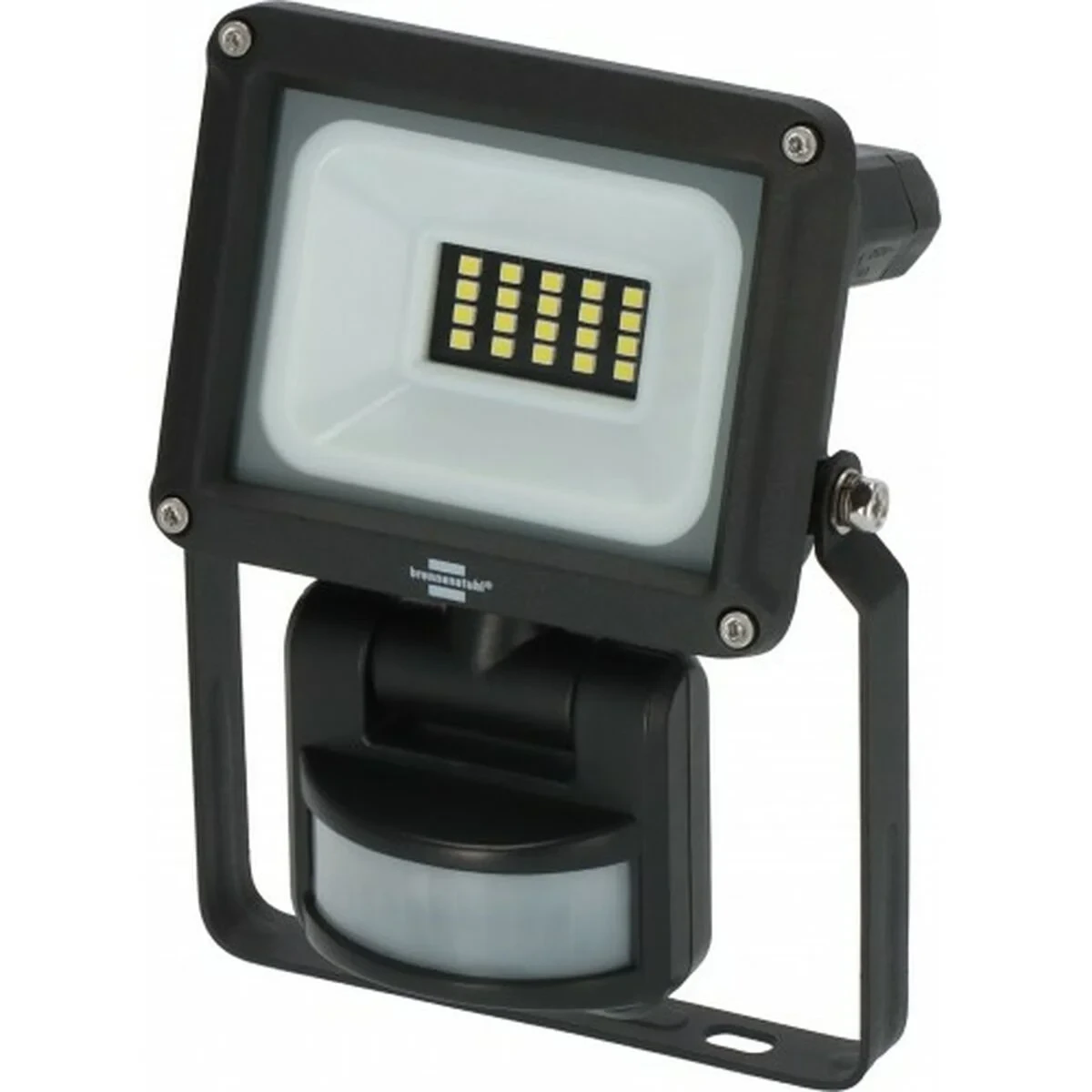 Foco LED Brennenstuhl JARO D 10 W 1150 Lm Negro Detector de Movimiento (6500 K)