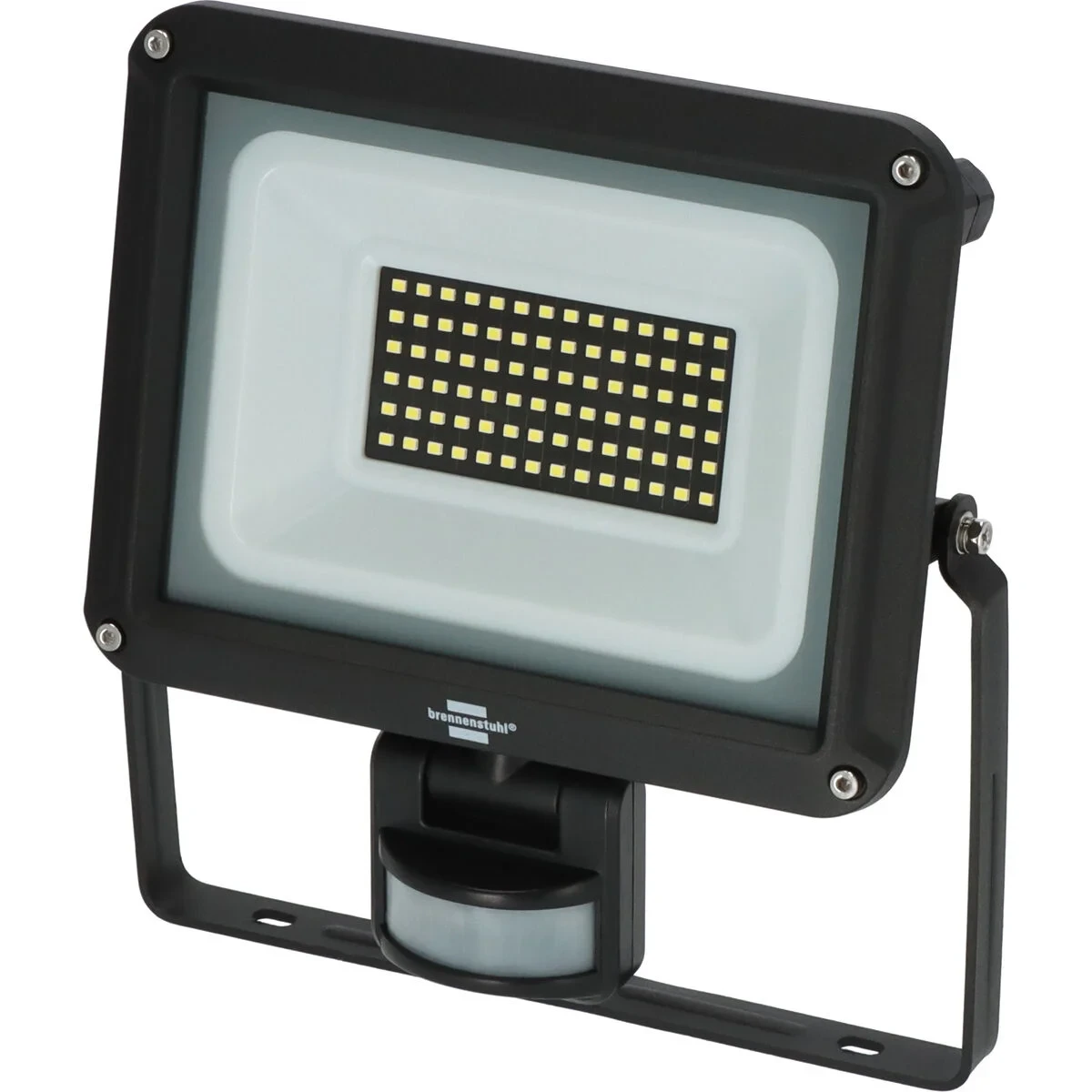 Foco LED Brennenstuhl JARO D 10 W 1150 Lm Negro Detector de Movimiento (6500 K)