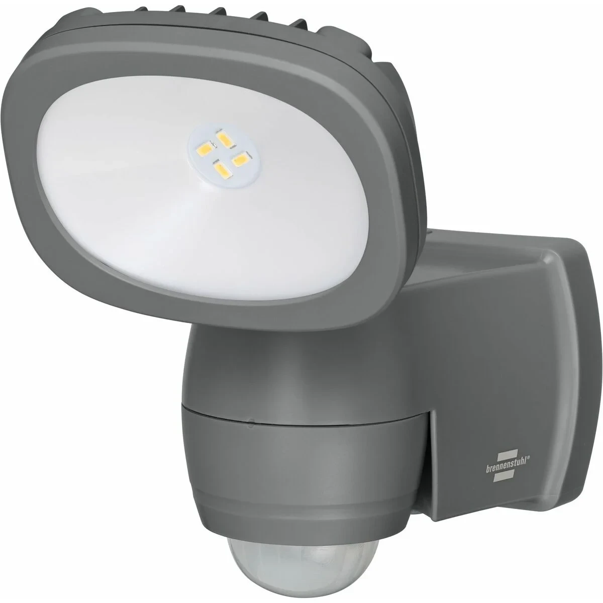 Foco LED Brennenstuhl LUFOS Gris 440 lm 4,5 W Detector de Movimiento (5000 K)