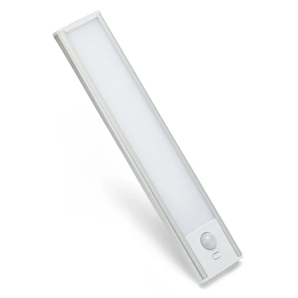 Regleta LED Velamp LACTEA Aluminio Plástico 2 W 40 cm Blanco Recargable (3000K) (4000 K) (6500 K)