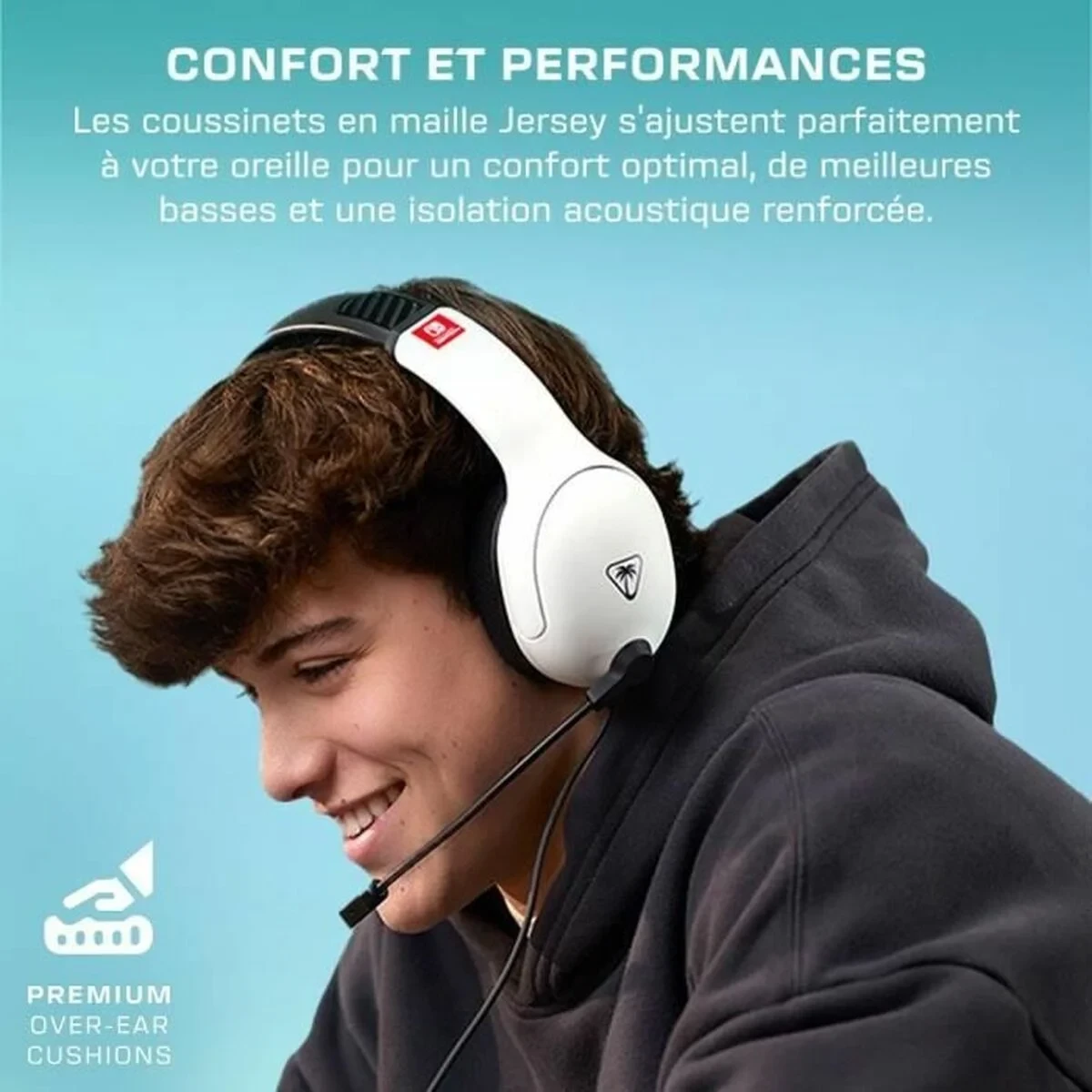 Auriculares Turtle Beach Airlite Fit Blanco/Negro