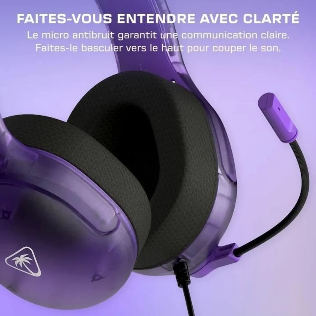 Auriculares Turtle Beach Airlite Fit Morado