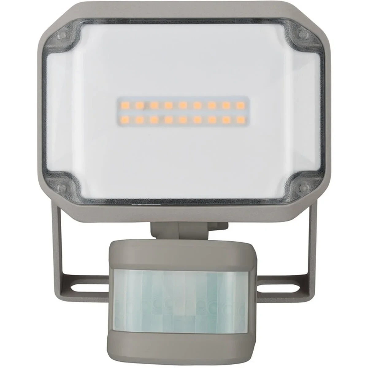 Foco LED Brennenstuhl AL E 10 W 1010 Lm Gris Detector de Movimiento (3000 K)