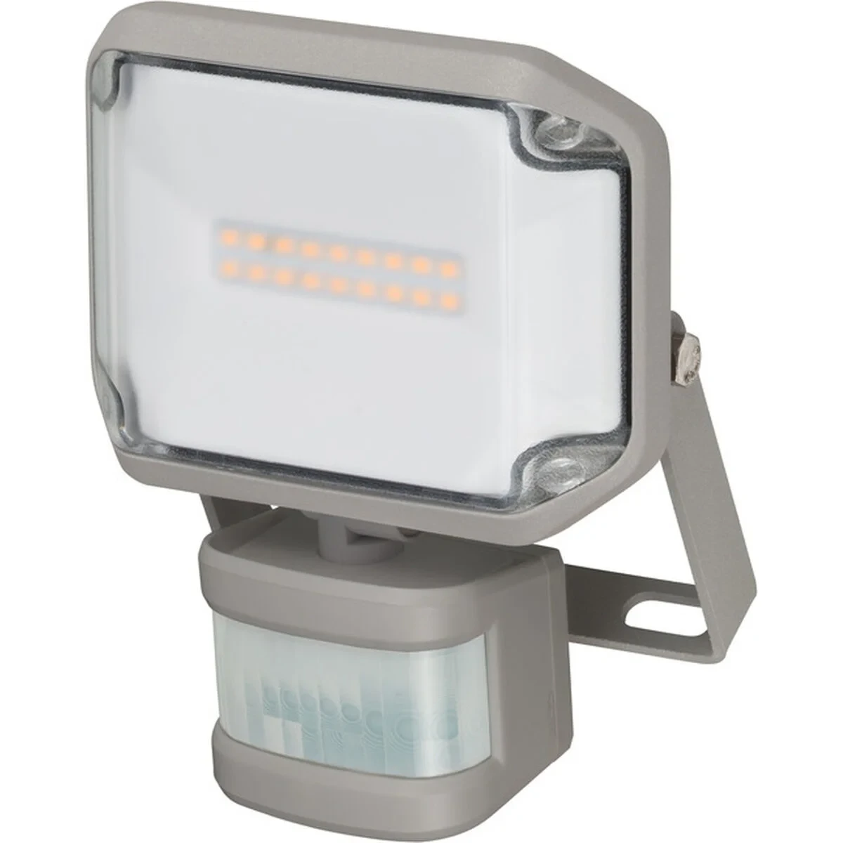 Foco LED Brennenstuhl AL E 10 W 1010 Lm Gris Detector de Movimiento (3000 K)