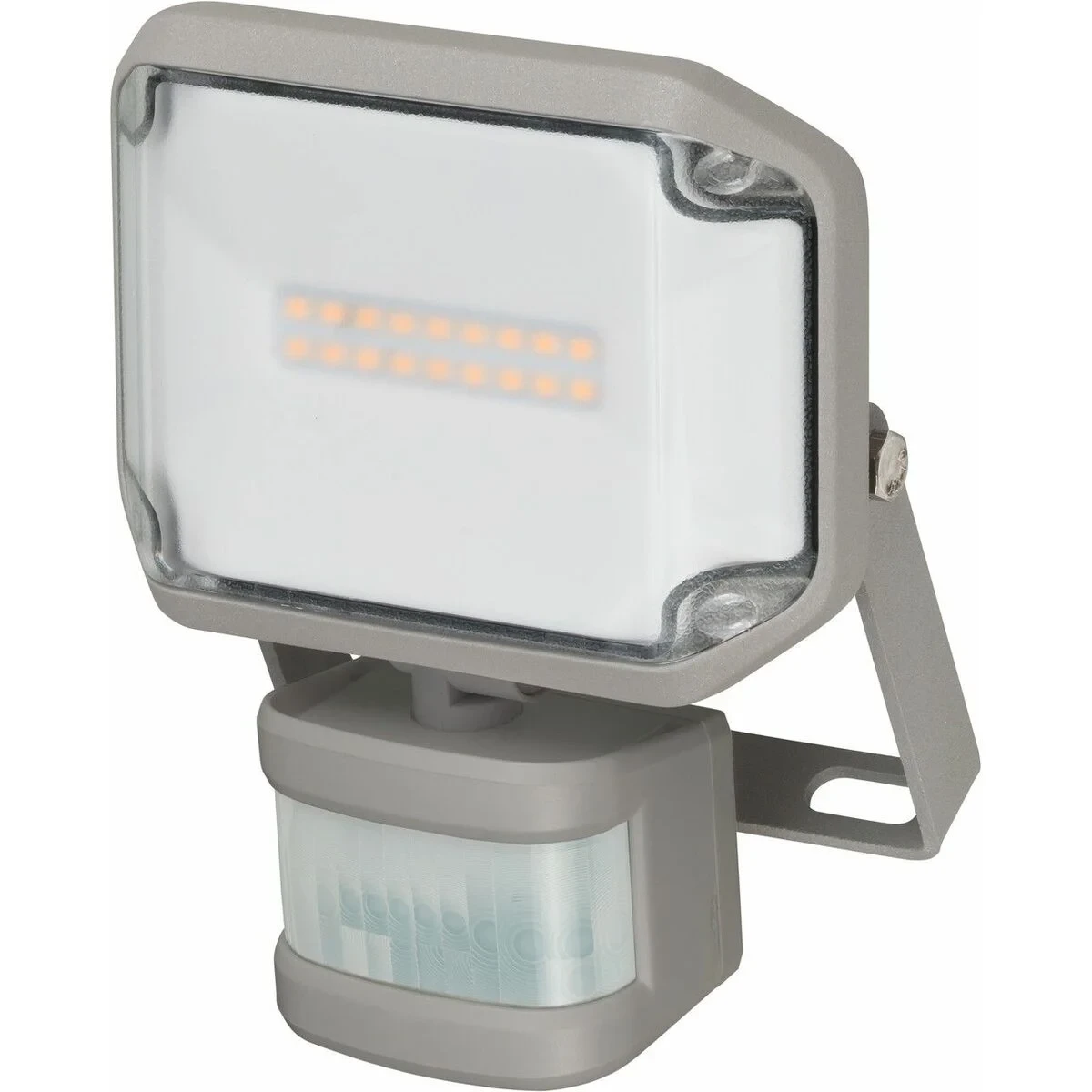 Foco LED Brennenstuhl AL E 10 W 1010 Lm Gris Detector de Movimiento (3000 K)