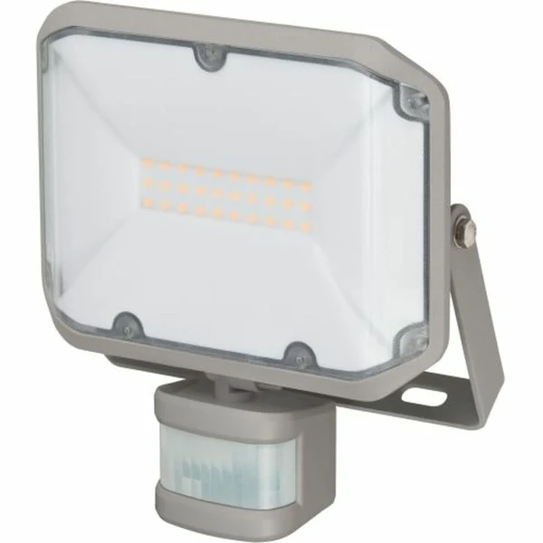 Foco LED Brennenstuhl AL E 20 W 2080 Lm Gris Detector de Movimiento (3000 K)