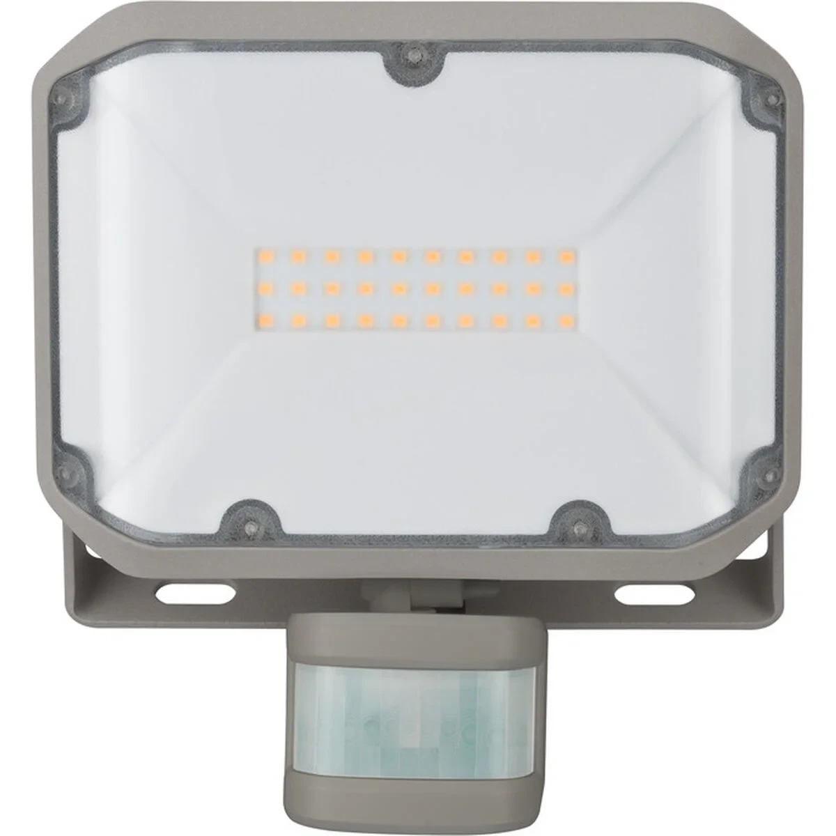 Foco LED Brennenstuhl AL E 20 W 2080 Lm Gris Detector de Movimiento (3000 K)