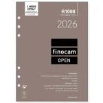 Recambio para Agenda Finocam OPEN R1098 2026 15,5 x 21,5 cm