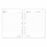 Recambio para Agenda Finocam OPEN R1098 2026 15,5 x 21,5 cm