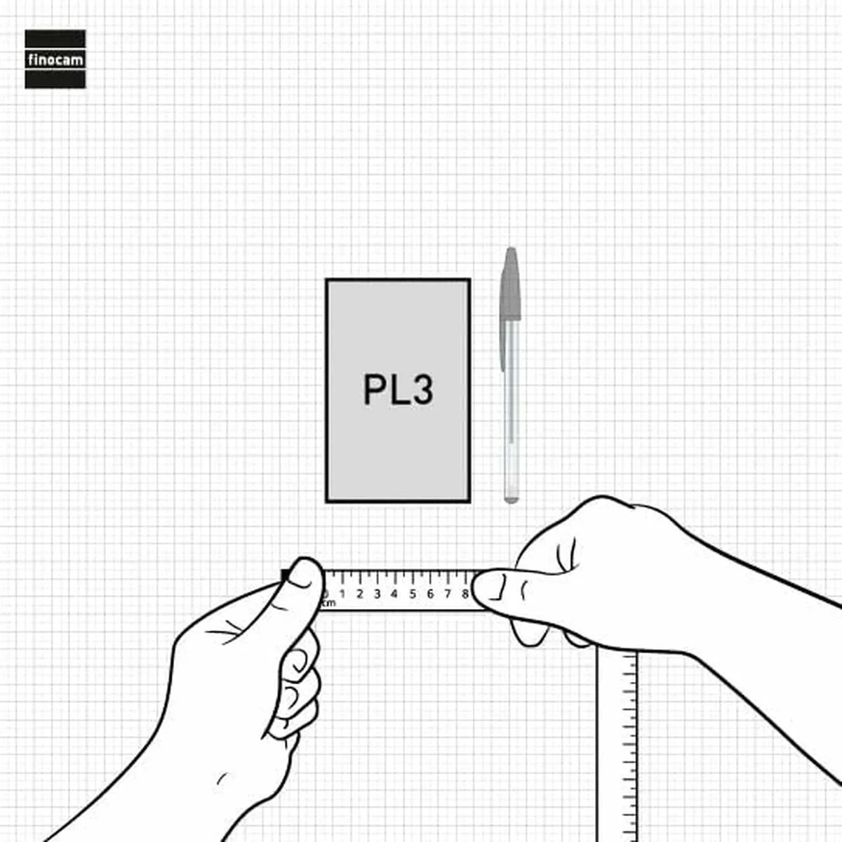 Recambio para Agenda Finocam P394 2026 8,2 x 12,7 cm