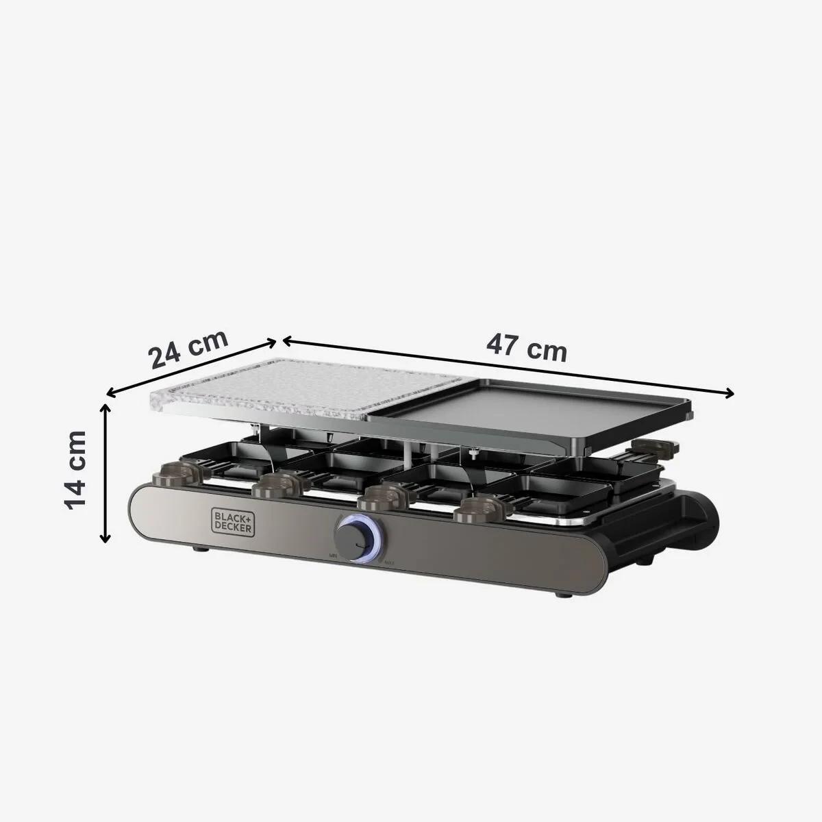 Plancha de Cocina Black & Decker BXFC1400E 1400 W