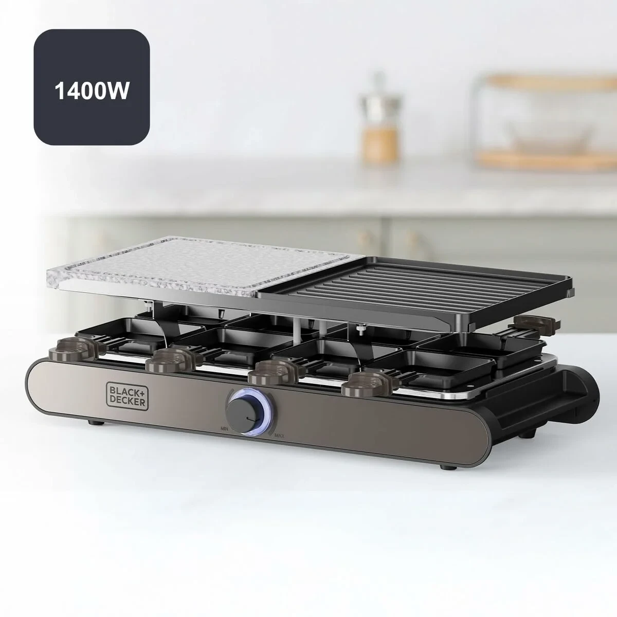 Plancha de Cocina Black & Decker BXFC1400E 1400 W
