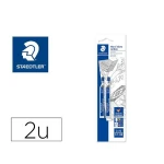 Portaminas Staedtler 2507HBBK2D Negro (2 Unidades)