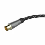 Cable de Antena Hama 00205070 Negro 1,5 m