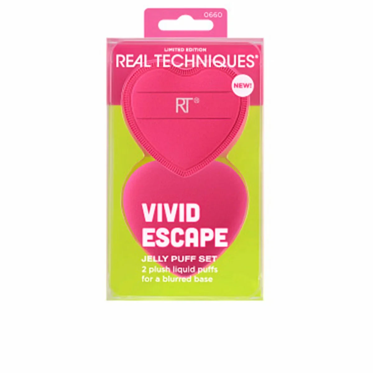 Esponja para Maquillaje Real Techniques VIVID ESCAPE 2 Piezas