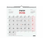 Calendario de pared Finocam Papel 2026 30 x 30 cm