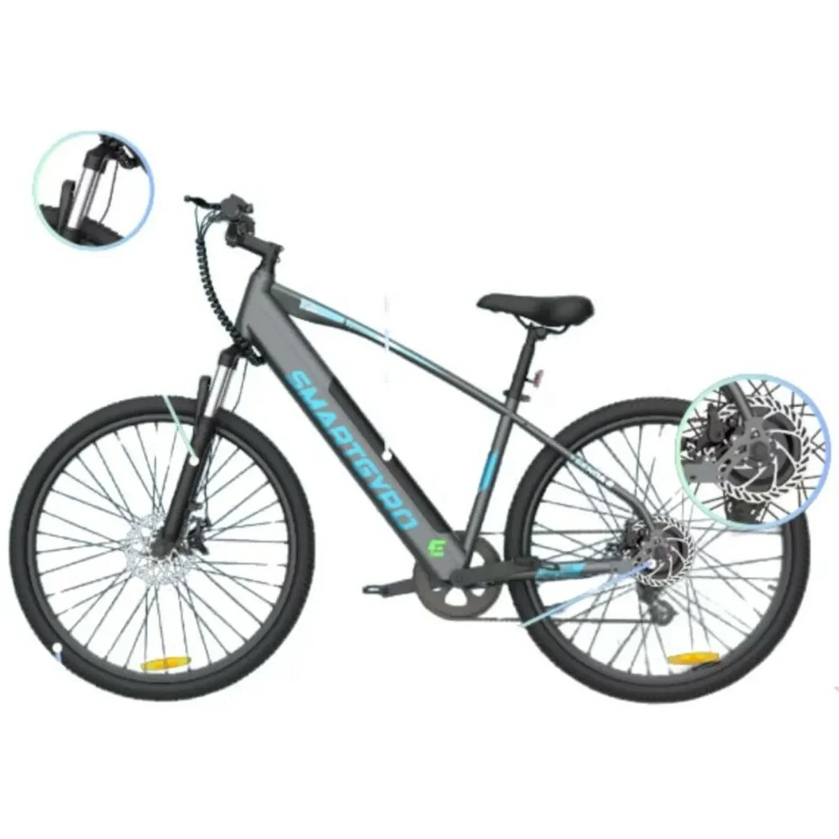 Bicicleta Eléctrica Smartgyro SENDA 2 10000 mAh Negro 350 W 27,5"