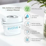 Dispensador de Agua Aqua Optima STAUR001 Negro Plástico