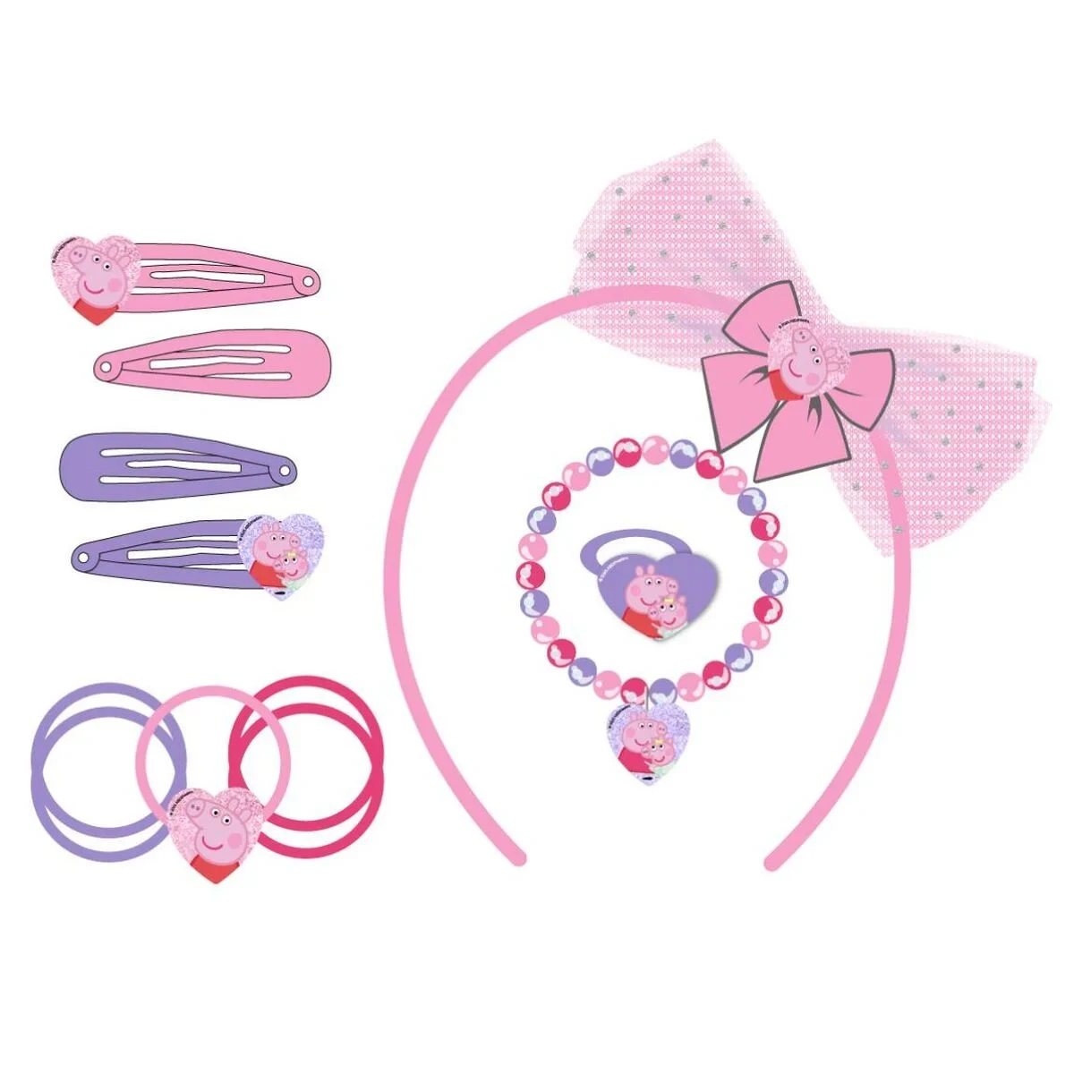 Accesorios para el Pelo Peppa Pig Rosa